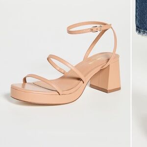 Larroude Gio Sandals Nude